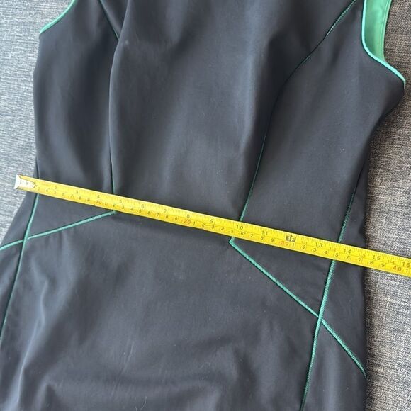 Lafayette 148 New York Deana Piped Trim Stretch Sheath Dress  Size 4 - Picture 14 of 16